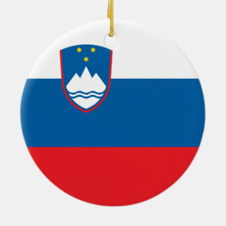 Adorno De Cerámica Bandera de Eslovenia