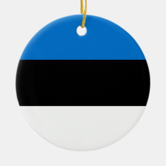 Adorno De Cerámica Bandera de Estonia