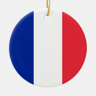 Adorno De Cerámica Bandera de Francia