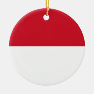 Adorno De Cerámica Bandera de Indonesia