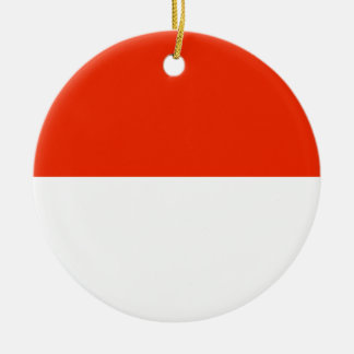 Adorno De Cerámica Bandera de Indonesia