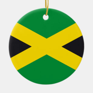Adorno De Cerámica Bandera de Jamaica