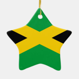 Adorno De Cerámica Bandera de Jamaica