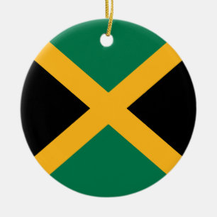 Adorno De Cerámica Bandera de Jamaica
