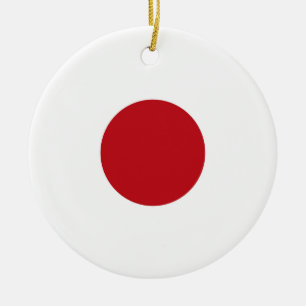 Adorno De Cerámica Bandera de Japón