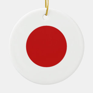 Adorno De Cerámica Bandera de Japón