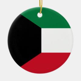 Adorno De Cerámica Bandera de Kuwait