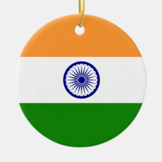 Adorno De Cerámica Bandera de la India