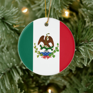 Adorno De Cerámica Bandera de la República Mexicana: 1824-1835, Santa