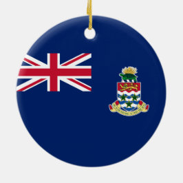 Adorno De Cerámica Bandera de las Islas Caimán