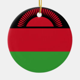 Adorno De Cerámica Bandera de Malawi