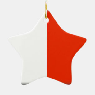 Adorno De Cerámica Bandera de Malta