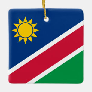 Adorno De Cerámica Bandera de Namibia (Namibia)
