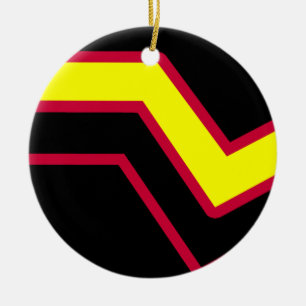 Adorno De Cerámica Bandera de orgullo de caucho / látex