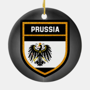 Adorno De Cerámica Bandera de Prusia