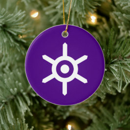 Adorno De Cerámica Bandera de Tokio (ciudad capital japonesa)