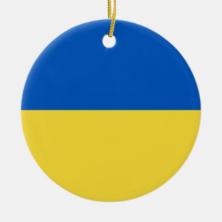 Adorno De Cerámica Bandera de Ucrania