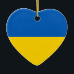 Adorno De Cerámica Bandera de Ucrania - bandera ucraniana -<br><div class="desc">Bandera nacional de Ucrania - bandera ucraniana - державнийПрапорУкраїни
la bandera,  país,  Europa,  bandera de Ucrania,  bandera Ucrania,  señala al nacional por medio de una bandera,  ucraniano,  nacionalista,  nacionalismo,  la derecha,  la derecha,  banderas</div>
