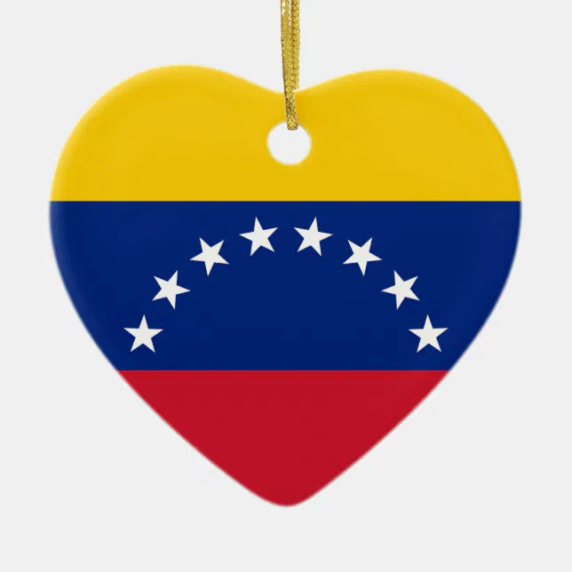 Adorno De Cerámica Bandera de Venezuela Bandera Venezolana