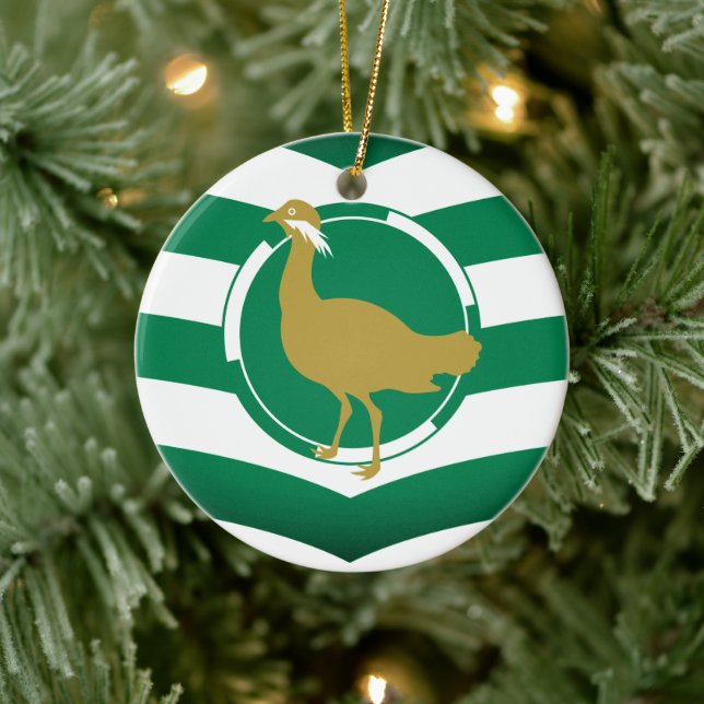 Adorno De Cerámica Bandera de Wiltshire - INGLATERRA (Árbol)