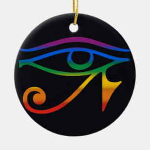 Adorno De Cerámica Bandera del Orgullo Gay Goth