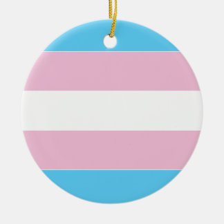 Adorno De Cerámica Bandera del Orgullo Transgénero