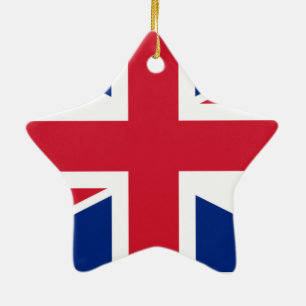 Adorno De Cerámica Bandera del Reino Unido