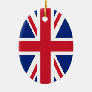 Adorno De Cerámica Bandera del Reino Unido