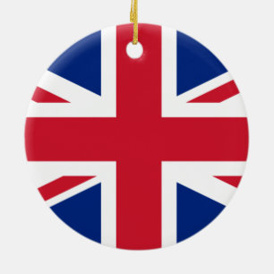 Adorno De Cerámica Bandera del Reino Unido