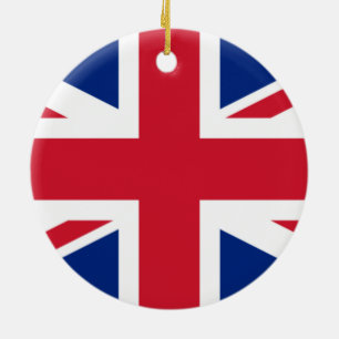 Adorno De Cerámica Bandera del Reino Unido