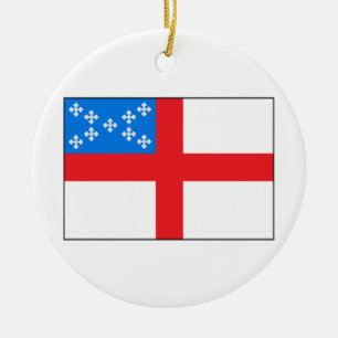 Adorno De Cerámica Bandera episcopal