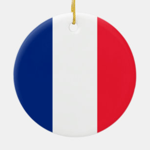 Adorno De Cerámica Bandera francesa