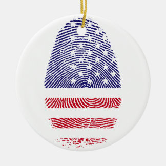 Adorno De Cerámica Bandera nacional americana Independenc de los