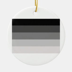ADORNO DE CERÁMICA BANDERA RECTA OFICIAL DE ORGULLO