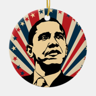 Adorno De Cerámica Barack Obama