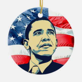 Adorno De Cerámica Barack Obama