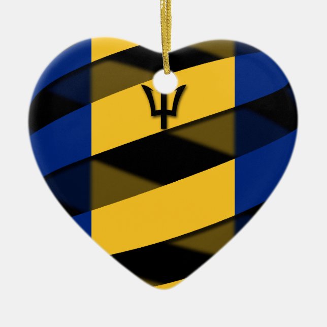 Adorno De Cerámica Barbados (Frente)