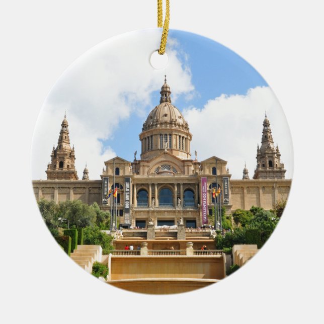 Adorno De Cerámica Barcelona (Frente)