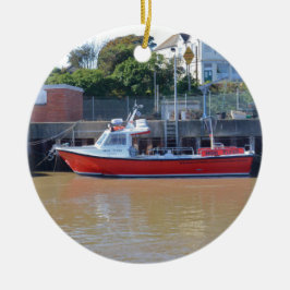 Adorno De Cerámica Barco Chárter Alto Vuelo