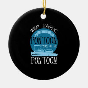 Adorno De Cerámica BARCO - Lo Que Sucede En El Pontón