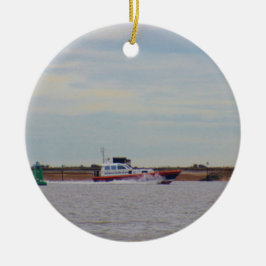 Adorno De Cerámica Barco piloto de Harwich Haven