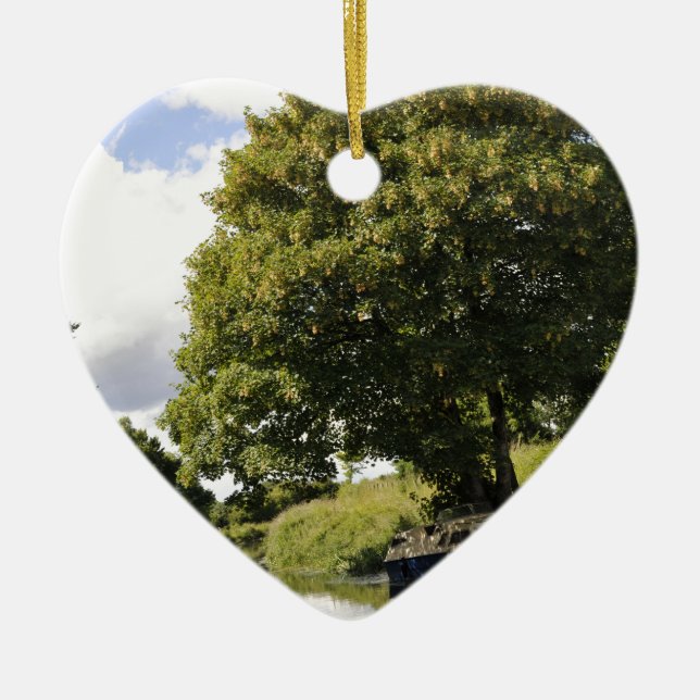 Adorno De Cerámica Barcos del Canal (Frente)