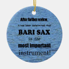 Adorno De Cerámica Bari Sax Más Importante Nombre Cerámico Instrument