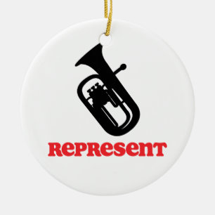 Adorno De Cerámica Baritone Represente