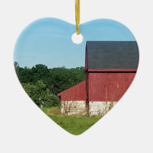 Adorno De Cerámica Barn de campo