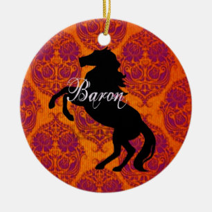 Adorno De Cerámica Baron Ornament