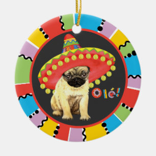 Adorno De Cerámica Barro amasado de la fiesta