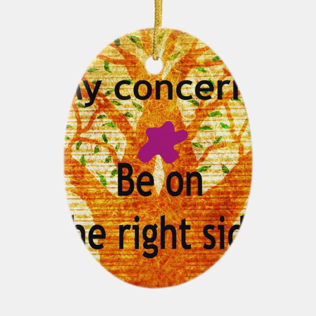 Adorno De Cerámica Basado en la rectitud de Baobab, la perspectiva de (Frente)