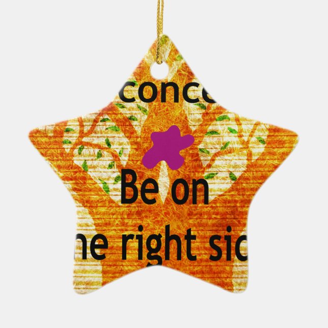 Adorno De Cerámica Basado en la rectitud de Baobab, la perspectiva de (Frente)