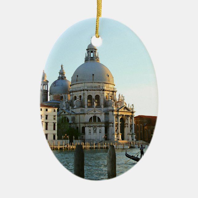 Adorno De Cerámica Basílica de Santa Maria della Salute (Frente)